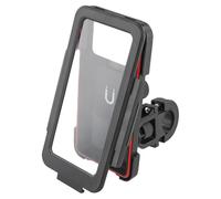 Homeponnew Supporto per telefono da bicicletta per manubrio - per supporto magnetico universale con blocco automatico, custodia in ABS antiurto, bloccaggio a 4 bracci, compatibile con smartphone