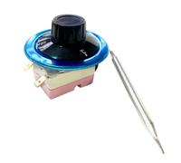 Homeponnew Termostato a manopola con tubo capillare per caldaie, friggitrici e griglie elettriche, interruttore di controllo della temperatura regolabile per elettrodomestici da cucina 50-250 ℃