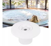 Homeponnew Ugello girevole per massaggio a getto per piscina, presa regolabile a 360 gradi per il controllo del flusso d'acqua, raccordo di ritorno a parete in plastica compatibile con piscine termali