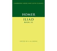 Homer Homer: Iliad Book III (Tascabile) Cambridge Greek and Latin Classics