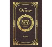 Homer Large Print - The Odyssey - Grand Type Collector's Edit (Copertina rigida)
