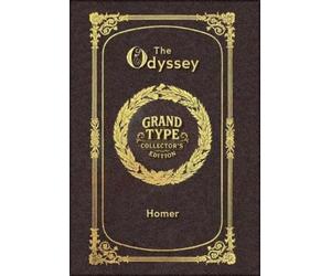 Homer Large Print - The Odyssey - Grand Type Collector's Edit (Copertina rigida)