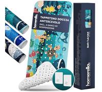 homerella Tappeto Vasca Antiscivolo Bambini 88x39cm Tappetino Doccia