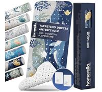 homerella Tappeto Vasca Antiscivolo Bambini 88x39cm Tappetino Doccia