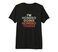 Homero Name Homero Personalized Name First Given Maglietta Premium