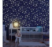 Homery Cielo Stellato 300 stelle luminose autoadesive con brillanti stelle fluorescenti luminose e adesivi decorativi da parete per neonati, bambini o camera da letto