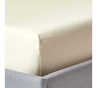 HOMESCAPES Lenzuolo con angoli profondi (30,5 cm), in cotone egiziano a 1000 fili, per letto super king size, con gonna completamente elasticizzata
