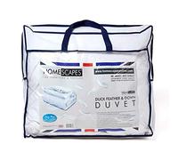 Homescapes - Piumino di Anatra, 200 x 200, Caldo e Morbido 720 g/m² Bianco