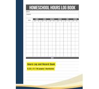 Homeschool Hours Log Book