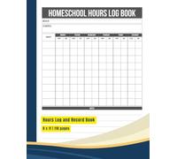 Homeschool Hours Log Book