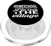 Homeschool Humor, ho visto il villaggio, genitore divertente PopSockets PopGrip per MagSafe