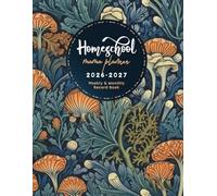 Homeschool Mama Planner 2026-2027: A Simple Plan Homeschooling Organizing for Teaching Multiple Kids | July 2026 to June 2027 | Pretty Flowers