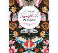 Homeschool Mama Planner & Organizer: A Simple Homeschool Record Keeper for Teaching Multiple Child, Kid, Student | Pretty Flowers