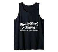 Homeschool Mamma Mamma Insegnante Apprendimento Memorie Design Canotta