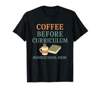 Homeschool Mom Coffee Lover Curriculum Coordinatore del Caos Maglietta