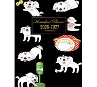 Homeschool Planner 2026-2027 For One Student: Weekly And Monthly Lesson organizer for Teaching 1 Kid, July 2026 - June 2027, Academic Year, 8.5x11 inches, Dogs Cover