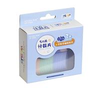 Homeschool Supplies solido plastica bingo chip gioco per conteggio matematico e manipolazione