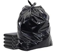 HOMESmith Sacchetti per rifiuti extra large e extra resistenti, confezione da 20 pezzi, colore: nero