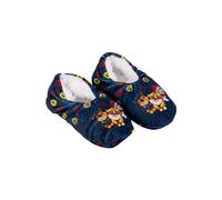 Homesocks - Ballerine invernali per ragazze e ragazzi, in ABS, foderate (Paw Patrol blu scuro, taglia EU per bambini, numeriche (da a/a), M, 27, 30)