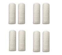 HomeSoGood 8 spazzolini da denti per animali domestici, spazzolini da denti per dita, strumenti per la pulizia dei denti tartari (bianco)