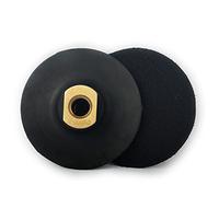 HOMESOM 3 "2 PZ Pad Posteriore Per Diamante Lucidatura Pad In Gomma A Base Di Rettifica Supporto Del Disco m14 Filo Per Smerigliatrice Angolo