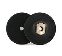 HOMESOM 4 "Pad Posteriore Per Diamante Pad Lucidatura Pad In Gomma Basato Rettifica Disco Supporto Supporto m14 Filo Per Smerigliatrice Angolo 1 PZ