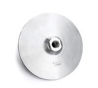 HOMESOM 6 Pollici Alluminio Backer Pad Gancio e Anello di Supporto Pad di Supporto M14 Lucidatura Ruota Titolare Pad