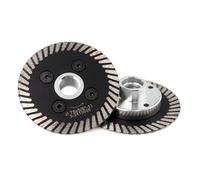 HOMESOM Diamante Mini Lame da Taglio Turbo con Flangia Rimovibile M14 Diamante Intaglio Disco Lama per Sega per Pietra Granito