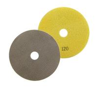 HOMESOM Dischi abrasivi diamantati elettroplaccati da 6 pollici da 150 mm per uso a umido per calcestruzzo, vetro, granito, marmo, smerigliatura, grana 120