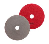 HOMESOM Dischi abrasivi diamantati elettroplaccati da 6 pollici da 150 mm per uso a umido per calcestruzzo, vetro, granito, marmo, smerigliatura, grana 400