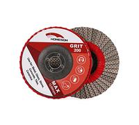 HOMESOM Disco diamantato da 4 pollici per mola diamantata, smerigliatrice angolare da 100 mm, disco abrasivo in pietra in metallo e plastica abrasiva grana 200