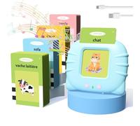 HOMESTEC - Carte educative Sonore, LE-HT-20020101, 224 Parole Blu