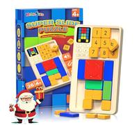 HOMESTEC Puzzle Rompicapo a Scorrimento, Palmare da Gioco Elettronico, 520 Livelli e 3 Modalità di Gioco, Giocattolo Educativo per Bambini e Adulti