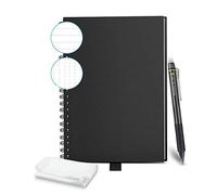 HOMESTEC Smart Notebook Taccuino Digitale A5 - Cancellabile,Riutilizzabile Compatibile con Sistemi Cloud, Agenda Giornaliera, Organizer, Planner Settimanale, Mensile, Annuale, Senza Date