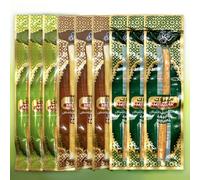 Hometimestore Miswak Sticks, Spazzolino da denti per denti sani, gengive e alito fresco, cura dentale quotidiana senza additivi, 12 pezzi (originale, lilla, menta) gusto