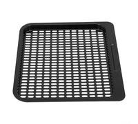 HomeVortex 1 vassoio da cucina per friggitrice ad aria in acciaio al carbonio, 26 x 23 cm, griglia staccabile, teglia antiaderente, adatta per cuocere pane o torte in una friggitrice ad aria