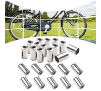 HomeVortex 100 puntali in ABS per cavo del freno della bicicletta, 4 mm/5 mm, per alloggiamenti del cambio stradali, forte resistenza alla pressione (100 pezzi, 5 mm)