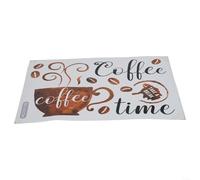 HomeVortex 12 adesivi 3D a forma di farfalla e tazza da caffè, in vinile rimovibile in PVC, per sfondi della dispensa, finestre, mobili, decorazioni per la casa per compleanni e matrimoni