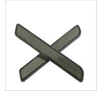 HomeVortex 2, adesivi laterali per moto anteriori, forcella e forcella per 883 1200, per softail Electra Glide Touring, giallo, nero, rosso, bianco, 149 x 22 mm (nero)