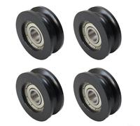 HomeVortex 4 pulegge da 33,6 mm in nylon con cuscinetti 608ZZ, accessorio per attrezzature da palestra per allenamento a casa e sistemi di sollevamento pesi