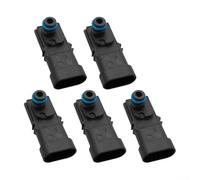 HomeVortex 5X MAP Sensor Manifold Air Pressure, per Clio MK2 MK3 MK4, Per Espace Avantime Sostituire 7700101762 Plastica Nera, Per Facile Montaggio