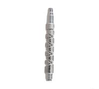 HomeVortex Albero TwistS in alluminio da 40 mm compatibile con mulinelli daiwa Saltiga Slow Jigging, parte di ricambio argento, per la riparazione di mulinelli da pesca
