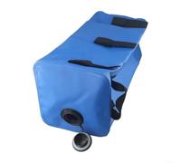 HomeVortex Borsa per il peso dell'acqua a baldacchino, 10 l, 20 l, 25 l, rete in PVC, ancoraggio per tenda, gazebo, campeggio, spiaggia, pesca, escursionismo, stabilità all'aperto sicura (25 L)