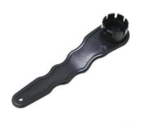 HomeVortex Chiave a spirale a 8 fori, per barca gonfiabile e paddleboard, strumento pneumatico in nylon, con manico ergonomico, nero