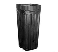 HomeVortex Confezione da 10 vasi per alberi alti da 19 cm, contenitori profondi in plastica con fori di drenaggio, per piante da interno ed esterno, verdure e frutta, nero (10 pezzi)