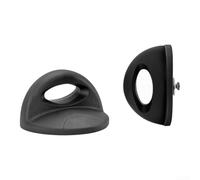 HomeVortex Confezione da 2 manopole di ricambio per coperchio della pentola, manici resistenti al calore, per padelle, bollitori, coperchi di pentole, neri, 6,3 x 3,6 cm