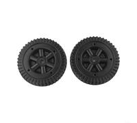 HomeVortex Confezione da 2 ruote di ricambio per barbecue da 15,2 cm, ruote direzionali in plastica con per fornello da barbecue all'aperto, per una facile mobilità, accessori per forno per la maggior