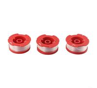 HomeVortex Confezione da 3 bobine di ricambio per decespugliatore CMCST900 CNCST910 CMESTA900 CMESTE920, filo in nylon pre-avvolto 9,1 m 0,2 cm con alloggiamento in ABS, rosso