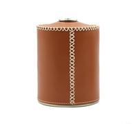 HomeVortex Coperchio in pelle per bombola del gas per serbatoio da 230 g 450 g marrone (L marrone)