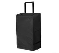 HomeVortex Copertura per cassetta degli attrezzi, per sistema impilabile, con ruote, 600D Oxford impermeabile, custodia antipolvere, 54 x 45 x 70 cm, nero